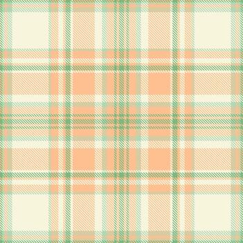 Delicate tartan pattern in soft hues. Ideal for backgrounds, textiles or digital designs. Evokes warmth, coziness and retro vibes. Versatile, adaptable design. vector