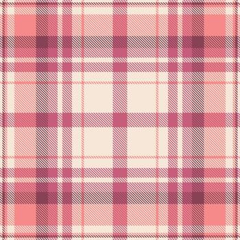 Delicate pink tartan pattern, perfect for textile design, backgrounds, or adding a touch of classic style. Seamless, versatile, and ready for your creative projects. vector