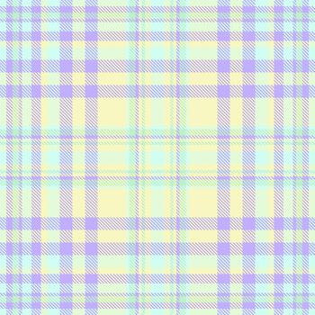Pastel plaid pattern, perfect for spring designs. Soft, cheerful, and versatile background. Ideal for textiles, wallpaper, and digital projects. vector
