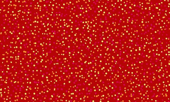 vibrante rojo antecedentes adornado con dispersado cálido puntos Perfecto para celebración diseños, festivo antecedentes, o agregando un toque de brillar a ninguna proyecto. evoca alegría, energía, y celebracion. vector