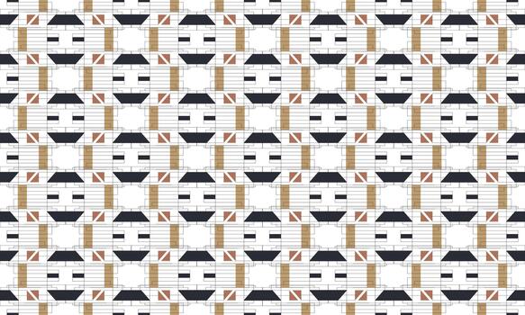 Abstract Minimalist Shapes Pattern for Clean Graphic Layouts vector