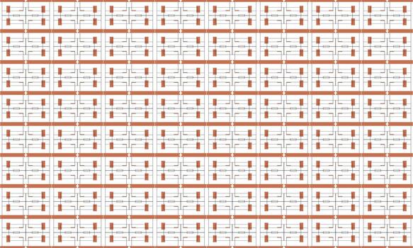 Retro Minimal Geometric Pattern for Digital and Print Design vector