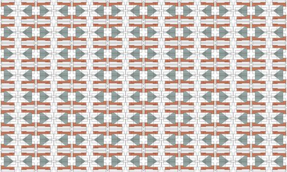 un modelo con muchos pequeño cuadrícula vector