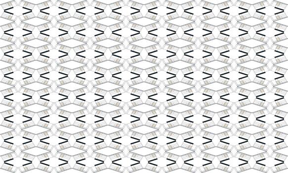 un blanco y negro modelo con un cruzar diseño vector