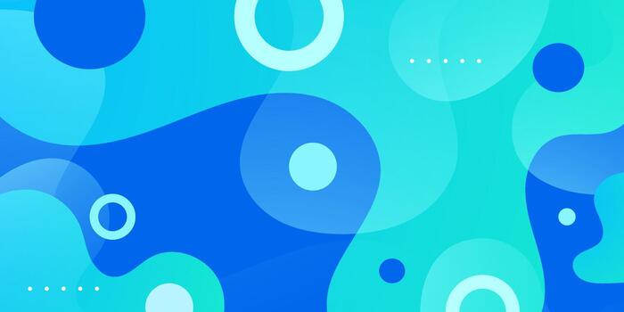 Abstract colorful blue color fluid background. Simple elegant wave liquid pattern design. Simple banner concept. vector