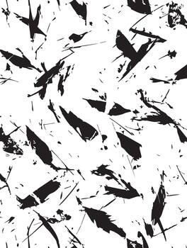 Black and White Abstract Texture Grunge Pattern for Design Projects vector
