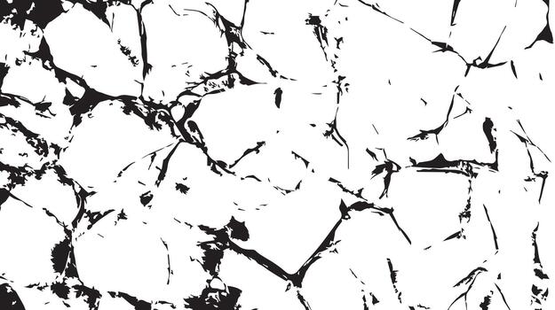 Black and White Abstract Texture Grunge Crackle Distress Splatter Background for Design Projects vector