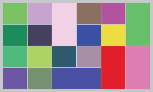 Vibrant abstract pattern of colorful geometric rectangles and squares design vector