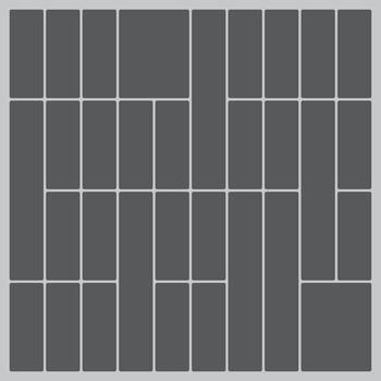 Irregular dark gray rounded rectangles forming a structured grid pattern vector