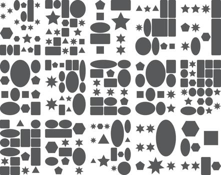 resumen modelo de dispersado oscuro geométrico formas, antecedentes textura diseño. vector