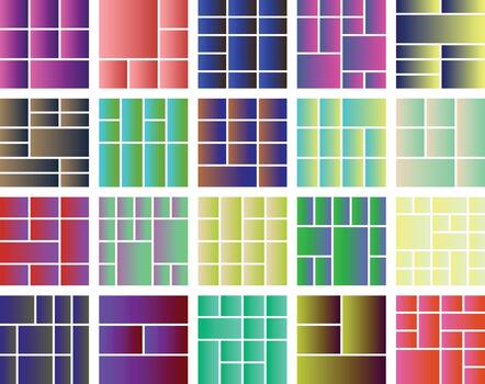 dinámica resumen vistoso degradado geométrico cuadrícula patrones antecedentes diseño vector