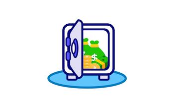 An open safe revealing money inside symbolizing financial access, transparency, and trust in secure wealth management and investment systems video