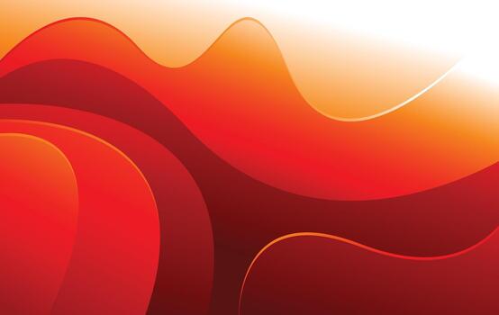 modern and abstract red wave background design template vector