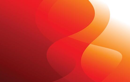 wave modern and abstract red background design template vector