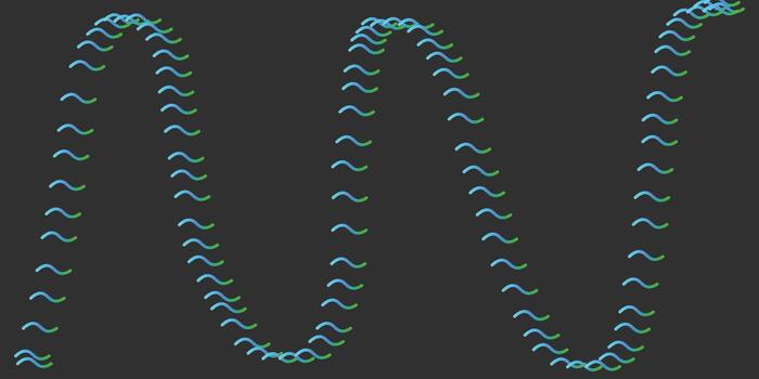 Abstract Wave Line Pattern Background Design vector