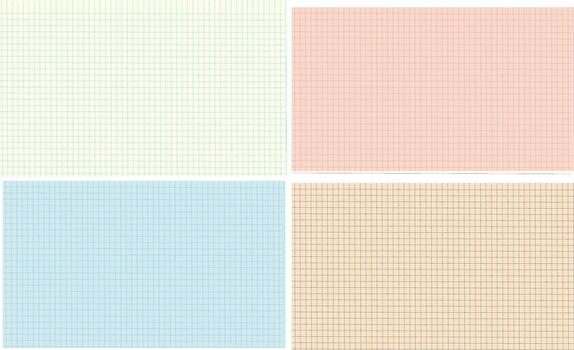 Graph Paper Background Texture Blue Grid Paper Seamless Design for School, Math, and Note Backgrounds vector