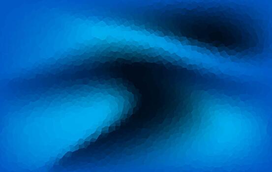 Elegant smooth abstract blue gradient pattern with polygonal texture, perfect for digital design and graphic projects vector