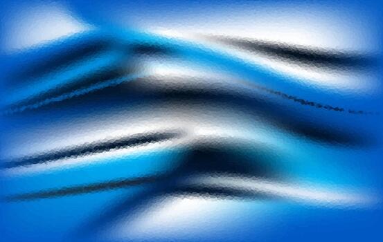 Dynamic blue and white abstract art featuring energy lines and fluid motion, suitable for web design and creative backgrounds vector