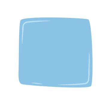 mano dibujado azul fluido rectángulo forma con orgánico forma. resumen líquido gota icono y sencillo símbolo como fondo, Perfecto para moderno texto o mínimo diseño conceptos. vector