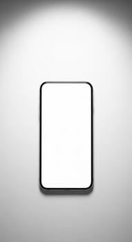 Mobile Device Frame UI Mockup for Announcement, Branding Display, Product Preview, Sign, Advertisement photo