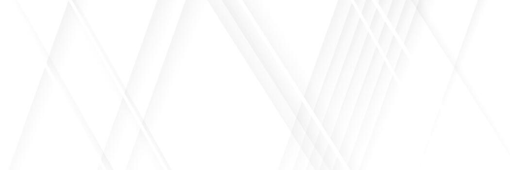 Dynamic White and grey geometric abstract background with tech lines vector