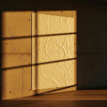 Portfolio Display for Brand Identity. A Realistic Render Creative Showcase, this Design Template helps advertise signs and announcements photo