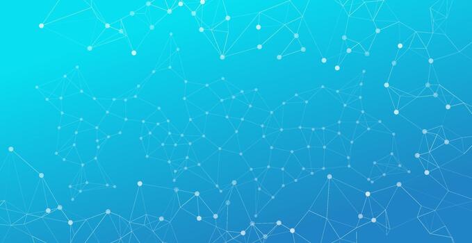 Abstract Blue Gradient Network Digital Technology Background vector