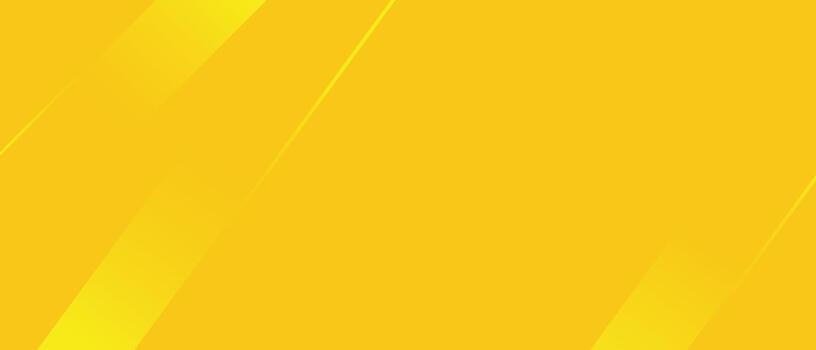 Vibrant yellow abstract background Dynamic geometric design vector