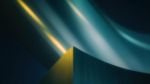 Intriguing patterns emerge from vibrant curves and angles photo