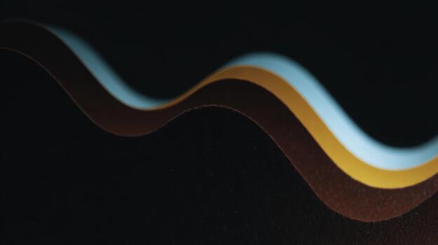 vistoso olas crear un dinámica visual efecto foto