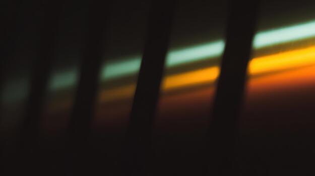 Light patterns create abstract beauty in shadows photo