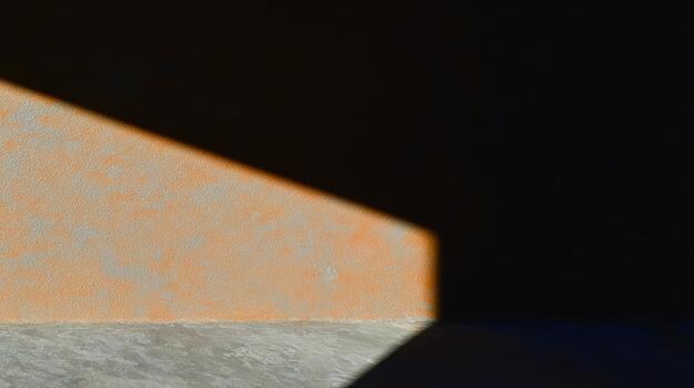 Shadows and light play on a textured surface photo