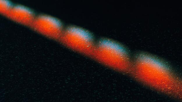 Colorful light patterns create interesting visual effects photo