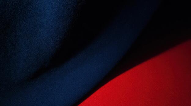 Bold colors blend to create striking visual contrast photo