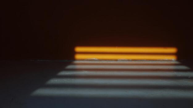 Light shadows create a pattern on the surface photo