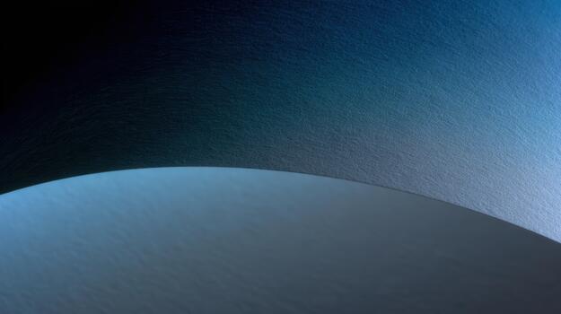 Curved lines and gradients create a serene atmosphere photo