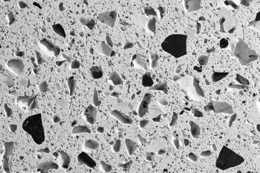 Modern terrazzo flooring with unique patterns and textures photo