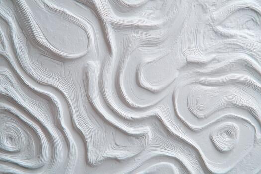 único resumen textura con fluido patrones en blanco foto