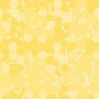 Background of honeycombs. Bee seamless pattern. vector