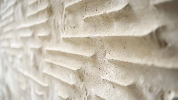 Textured Wall Shows Lines on Surface With Horizontal Pattern photo