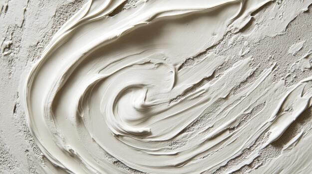 blanco estuco textura con remolino modelo y áspero superficie diseño foto