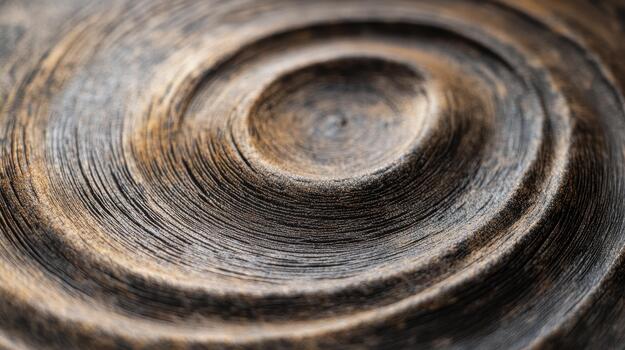 Swirls in Wood Carving Creating a Textural Design photo