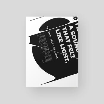 Abstract black-and-white poster featuring liquid glass distortion and smooth refraction effects. Reflection, and optical illusion into minimal surreal design. vector