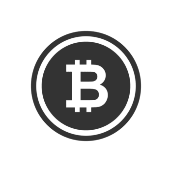 bitcoin symbool binnen een ronde vorm geven aan, vertegenwoordigen digitaal valuta en cryptogeld zijn een schoon en modern icoon geschikt voor divers financieel en technologisch contexten png