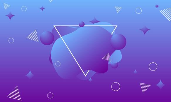 abstract background with gradient shapes, geometric elements, and modern minimal composition. vector