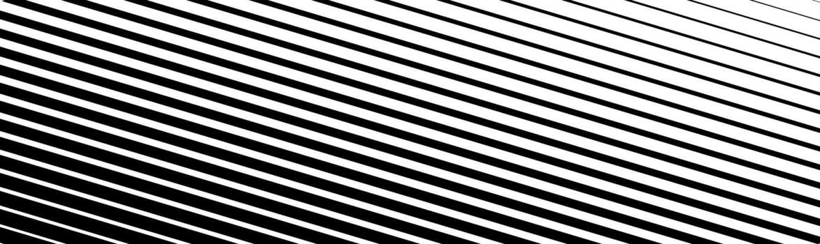 Halftone horizontal speed line abstract pattern. halftone illusion. vector