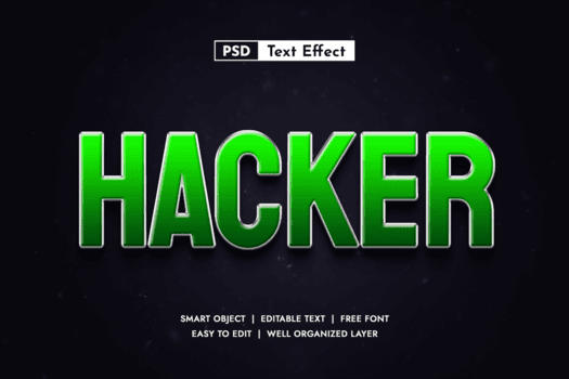 verde informatica a tema 3d testo effetto con digitale futuristico Guarda Perfetto per Tech e codifica disegni psd