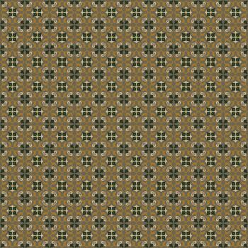 un marrón y verde modelo con un cuadrado diseño vector