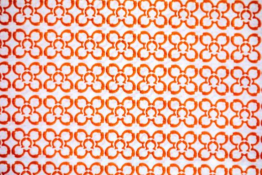 Backgrouns, texture, Repeating Orange Interlocking Circles Pattern 2 photo