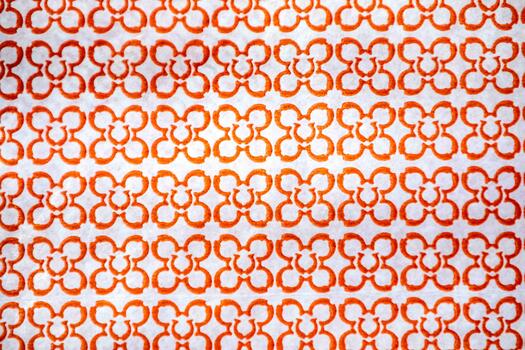 Backgrouns, texture, Repeating Orange Interlocking Circles Pattern de3 photo